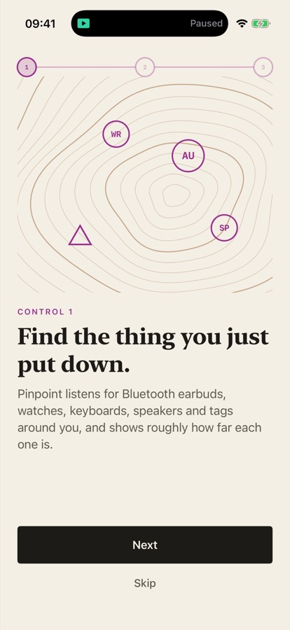 Pinpoint screen 6